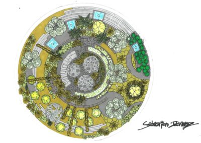 Concepteur paysagiste jardin zen Gard